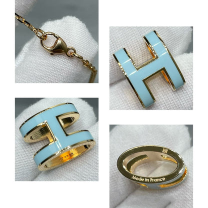[ORA]POP H SKY BLUE NECKLACE