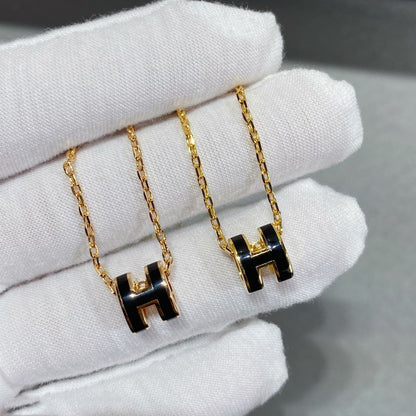 [ORA]MINI POP H NECKLACE