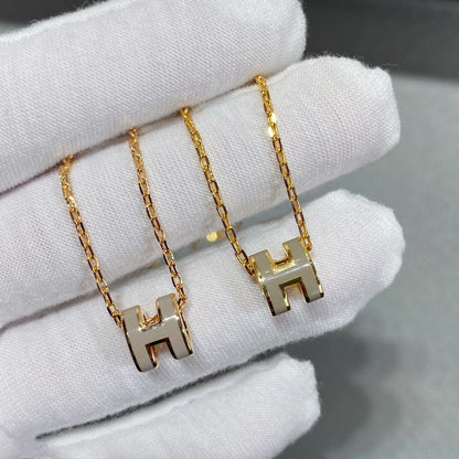[ORA]MINI POP H NECKLACE
