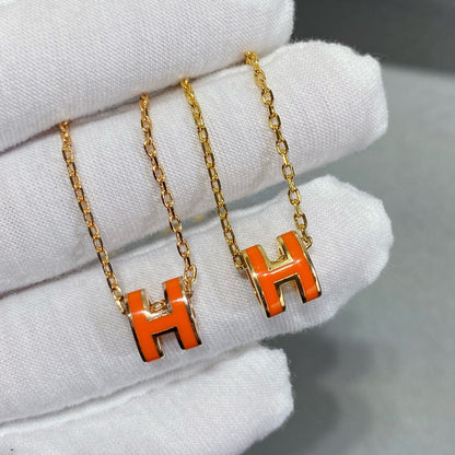 [ORA]MINI POP H NECKLACE