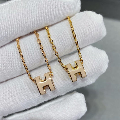 [ORA]MINI POP H NECKLACE