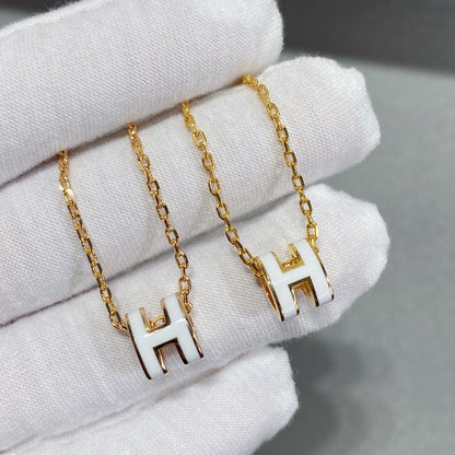 [ORA]MINI POP H NECKLACE