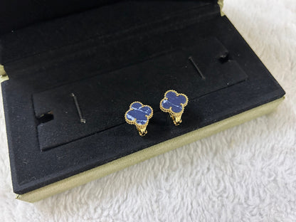[ORA]CLOVER PIETERSITE MEDIUM STUD EARRINGS