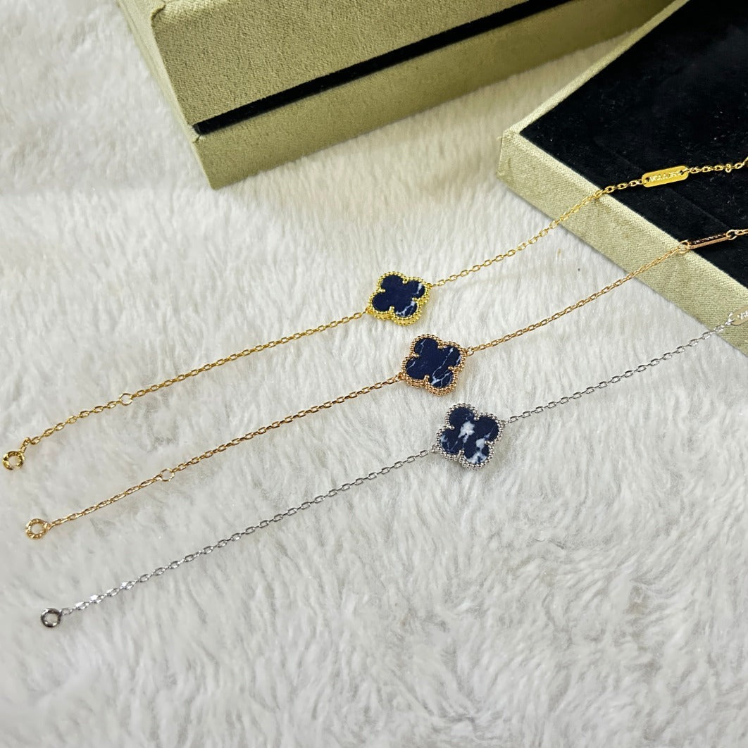 [ORA]CLOVER 1 MOTIF PIETERSITE BRACELET