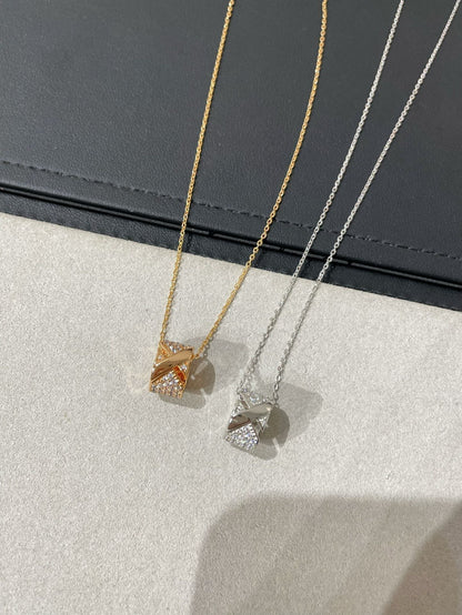 [ORA]LIENS EVIDENCE DIAMOND PAVED NECKLACE