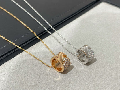 [ORA]LIENS EVIDENCE DIAMOND PAVED NECKLACE