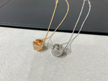 [ORA]LIENS EVIDENCE DIAMOND PAVED NECKLACE