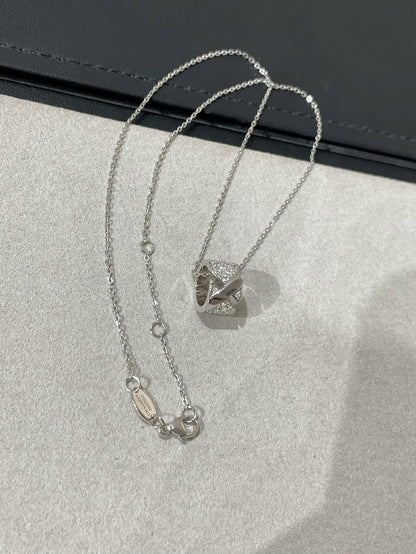 [ORA]LIENS EVIDENCE DIAMOND PAVED NECKLACE