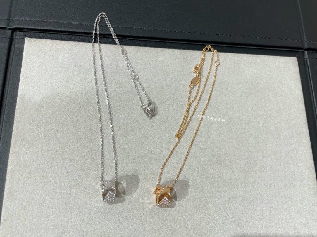 [ORA]LIENS EVIDENCE DIAMOND PAVED NECKLACE