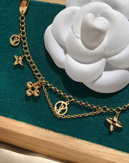 [ORA]BLOOMING PINK GOLD MOP BRACELET