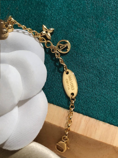 [ORA]BLOOMING PINK GOLD MOP BRACELET