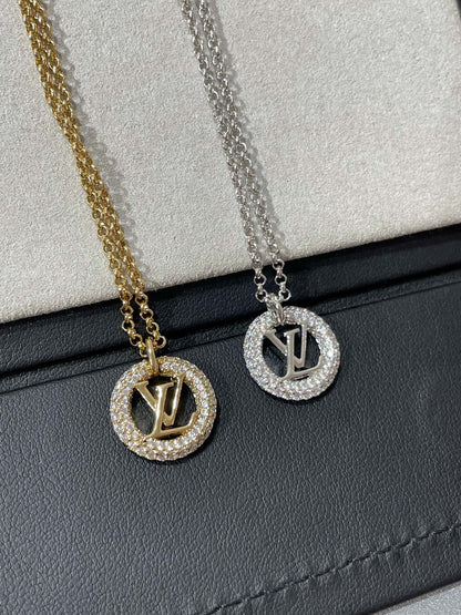 [ORA]BY NIGHT DIAMOND PAVED NECKLACE