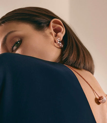 [ORA]BEE LOVE DIAMOND HOOP EARRINGS