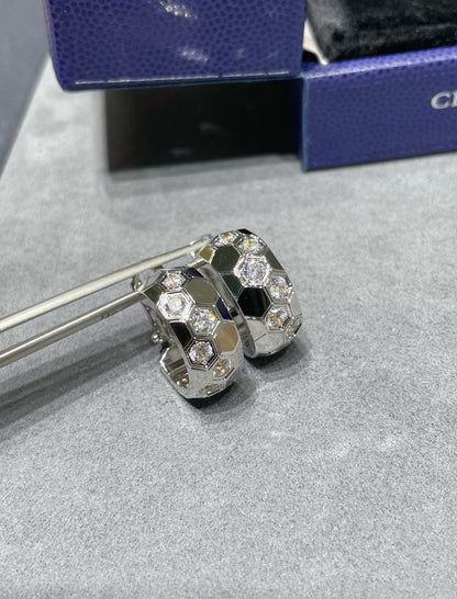 [ORA]BEE LOVE DIAMOND HOOP EARRINGS