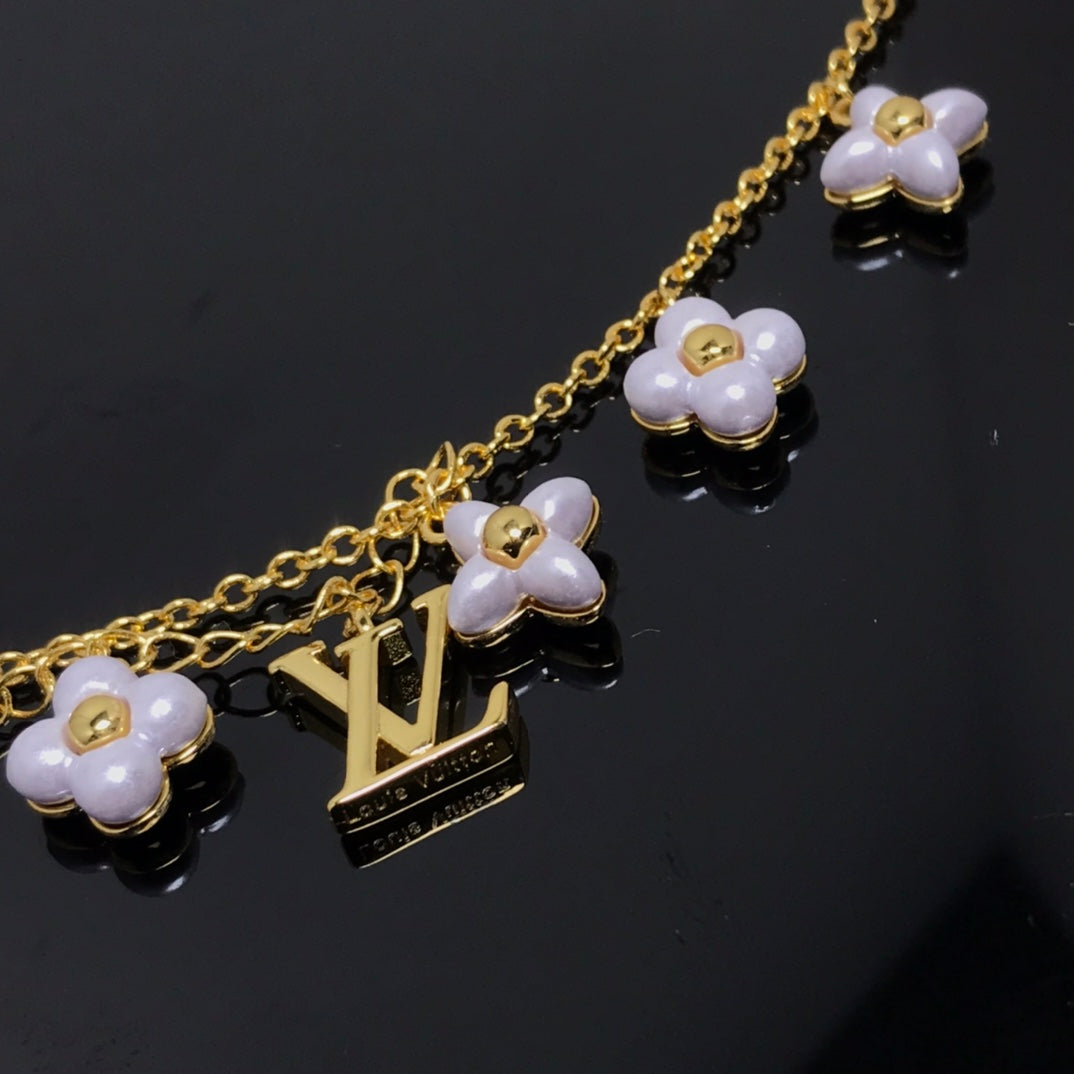 [ORA]LOGO 6 MOTIF STAR AND SUN GOLD BRACELET