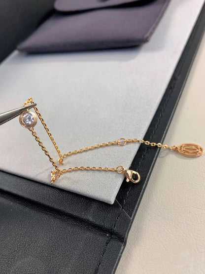 [ORA]DAMOUR DIAMOND LINK BRACELET