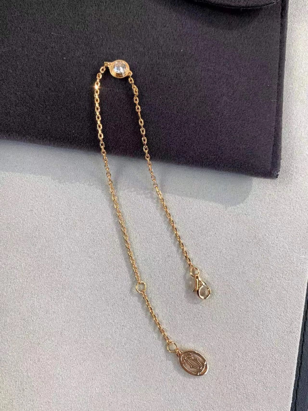 [ORA]DAMOUR DIAMOND LINK BRACELET