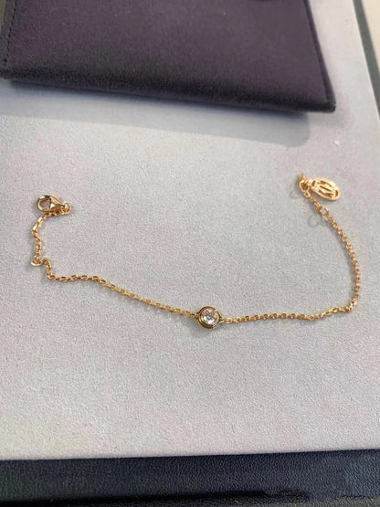 [ORA]DAMOUR DIAMOND LINK BRACELET