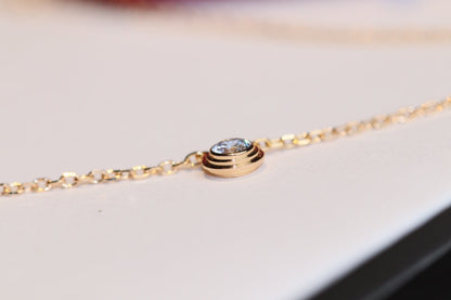 [ORA]DAMOUR DIAMOND NECKLACE