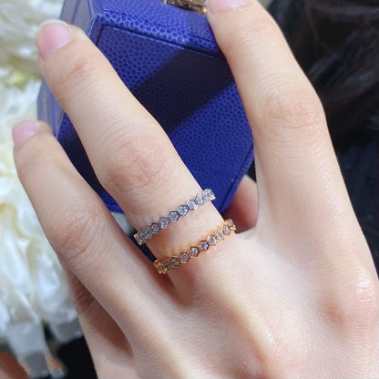 [ORA]BEE LOVE DIAMOND PAVED SMALL RING