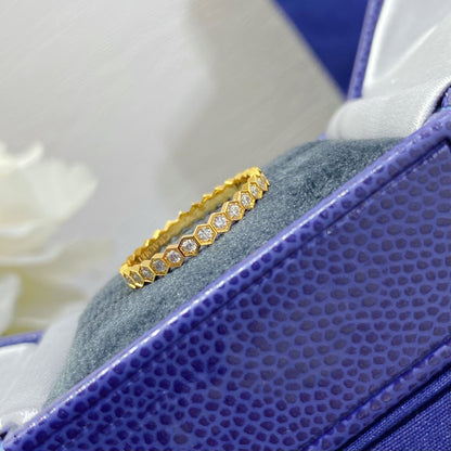 [ORA]BEE LOVE DIAMOND PAVED SMALL RING