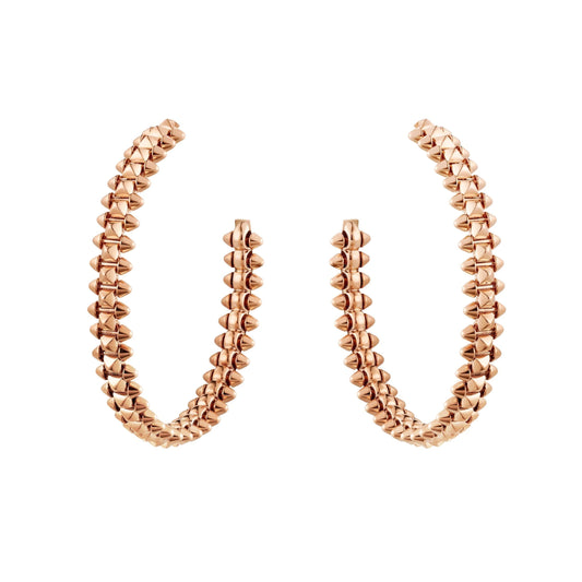 [ORA]CLASH LARGE HOOP EARRINGS