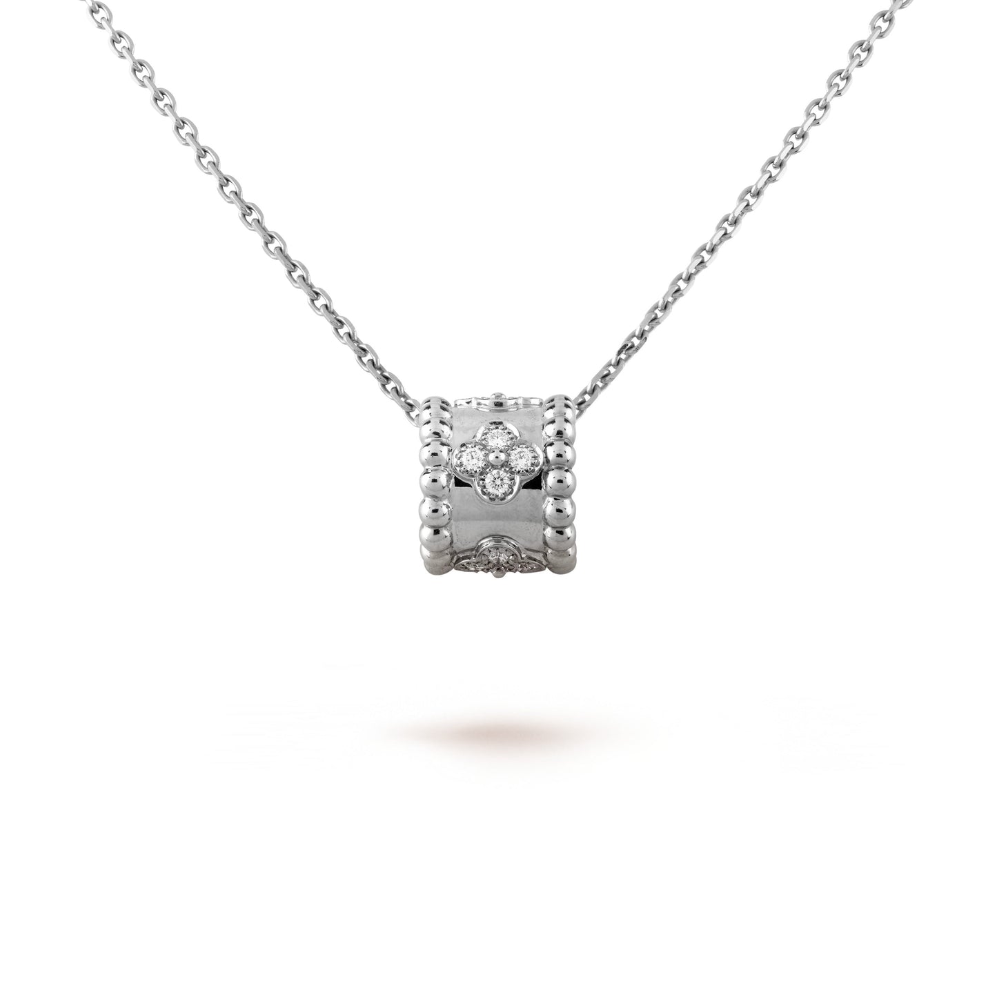 [ORA]PERLEE PEDANT SIVLER DIAMOND NECKLACE