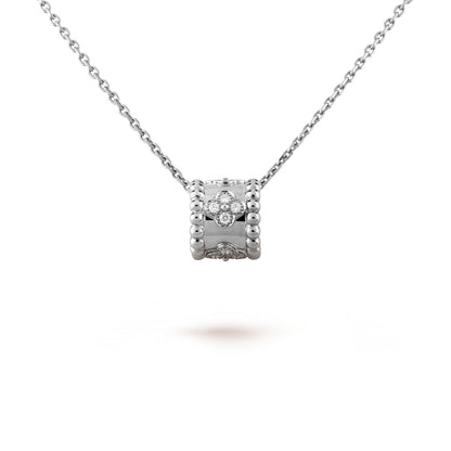 [ORA]PERLEE PEDANT SIVLER DIAMOND NECKLACE