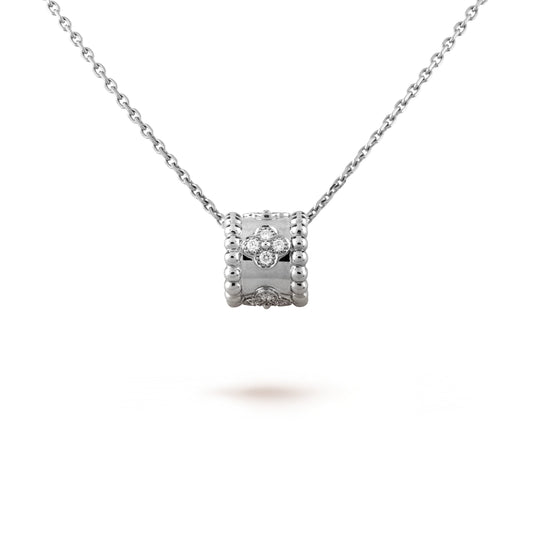 [ORA]PERLEE PEDANT SIVLER DIAMOND NECKLACE