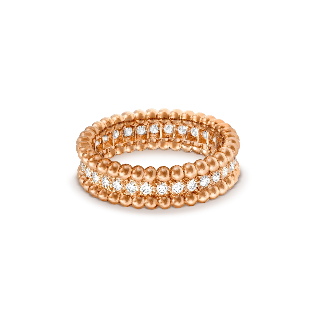 [ORA]PERLEE DIAMANT-RING AUS ROSÉGOLD