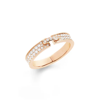 [ORA]ALLIANCE LIENS VIDENCE PAVED DIAMOND 4MM RING