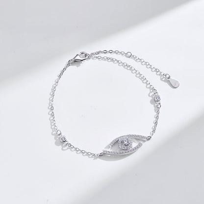[ORA]Lucky Eye Pave-Set Diamond Bracelet