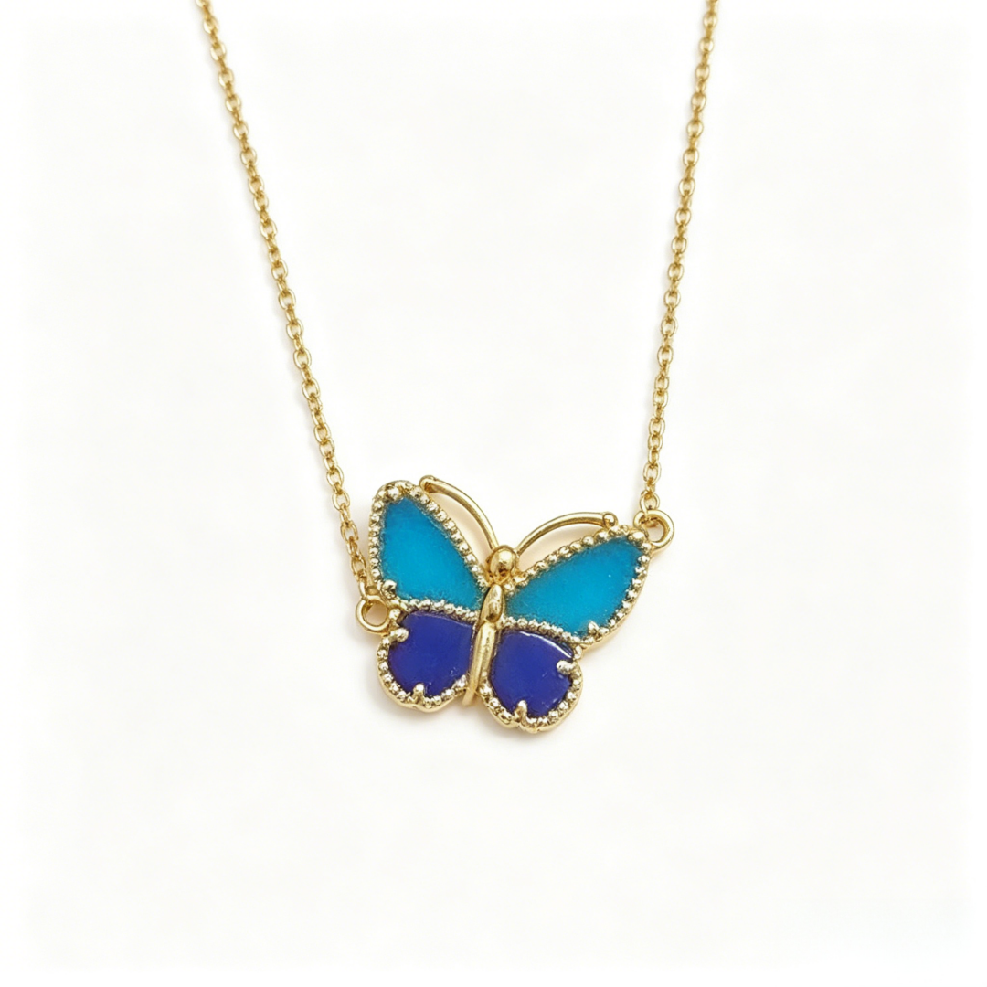[ORA] 2026 NEW LUCKY BUTTERFLY 1 MOTIFS NECKLACE
