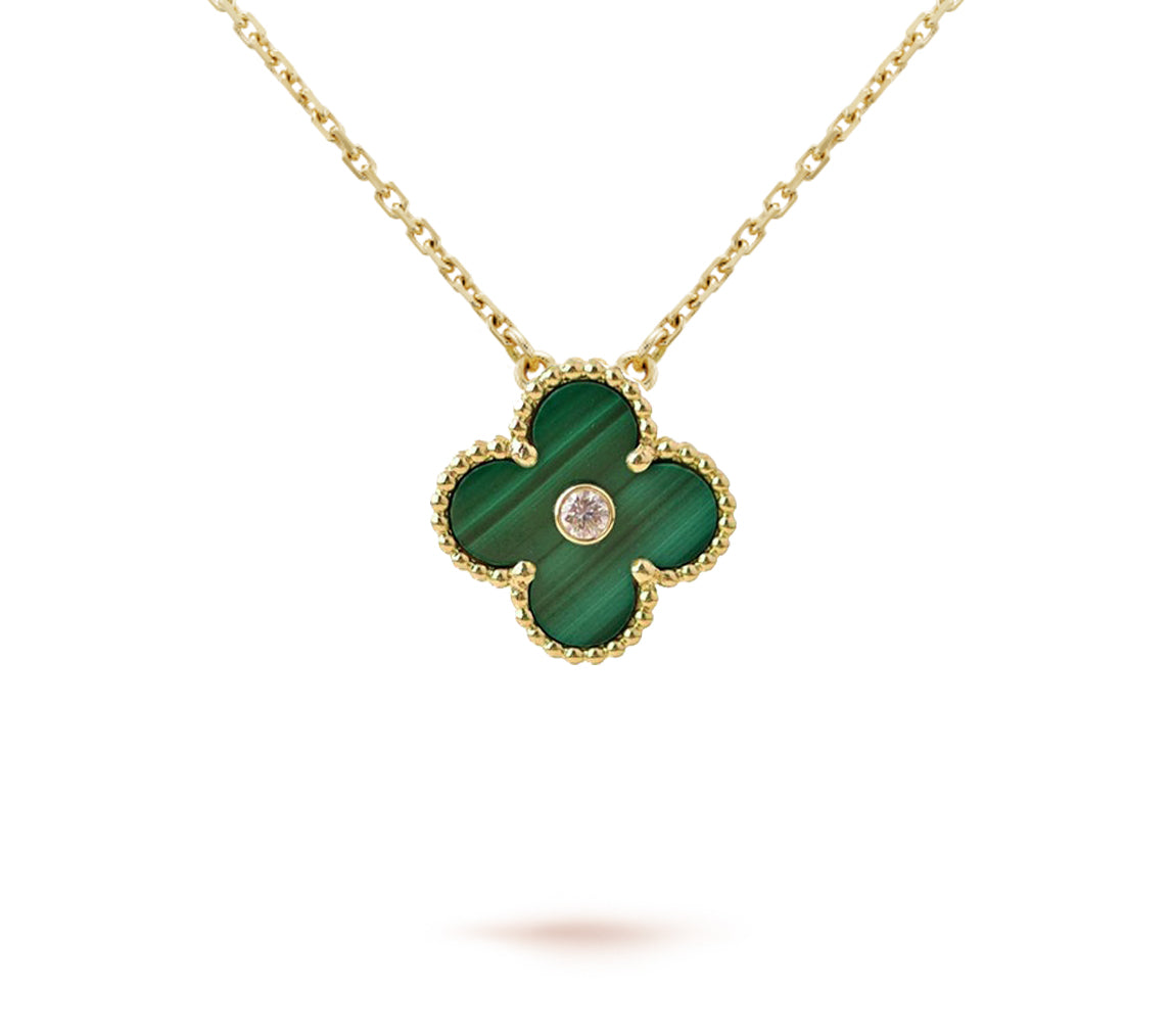 [ORA]CLOVER 15MM CHRISTMAS LIMITED EDITION SINGLE FLOWER NECKLACE