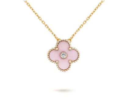 [ORA]CLOVER 15MM CHRISTMAS LIMITED EDITION SINGLE FLOWER NECKLACE