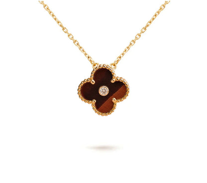 [ORA]CLOVER 15MM CHRISTMAS LIMITED EDITION SINGLE FLOWER NECKLACE