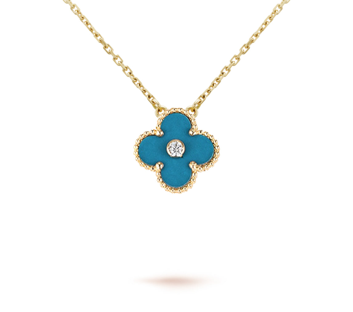 [ORA]CLOVER 15MM CHRISTMAS LIMITED EDITION SINGLE FLOWER NECKLACE