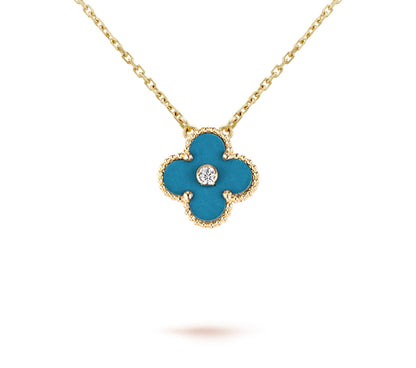 [ORA]CLOVER 15MM CHRISTMAS LIMITED EDITION SINGLE FLOWER NECKLACE