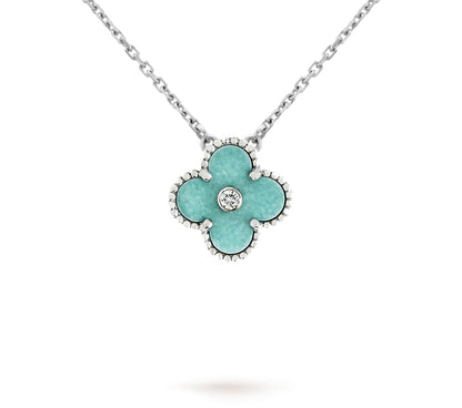 [ORA]CLOVER 15MM CHRISTMAS LIMITED EDITION SINGLE FLOWER NECKLACE