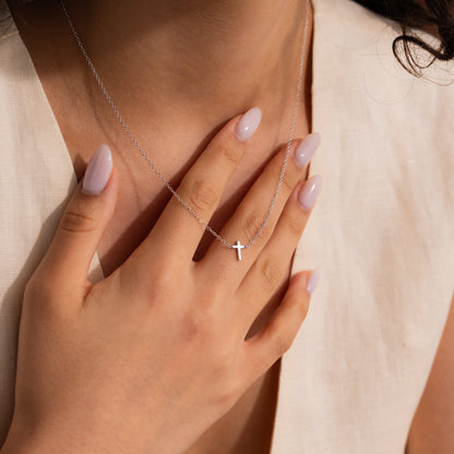 Dainty Cross Necklace