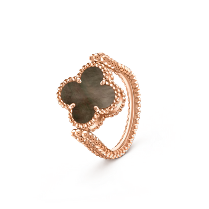 [ORA]CLOVER RIVERSIBLE RING ROSE GOLD COLLECTION