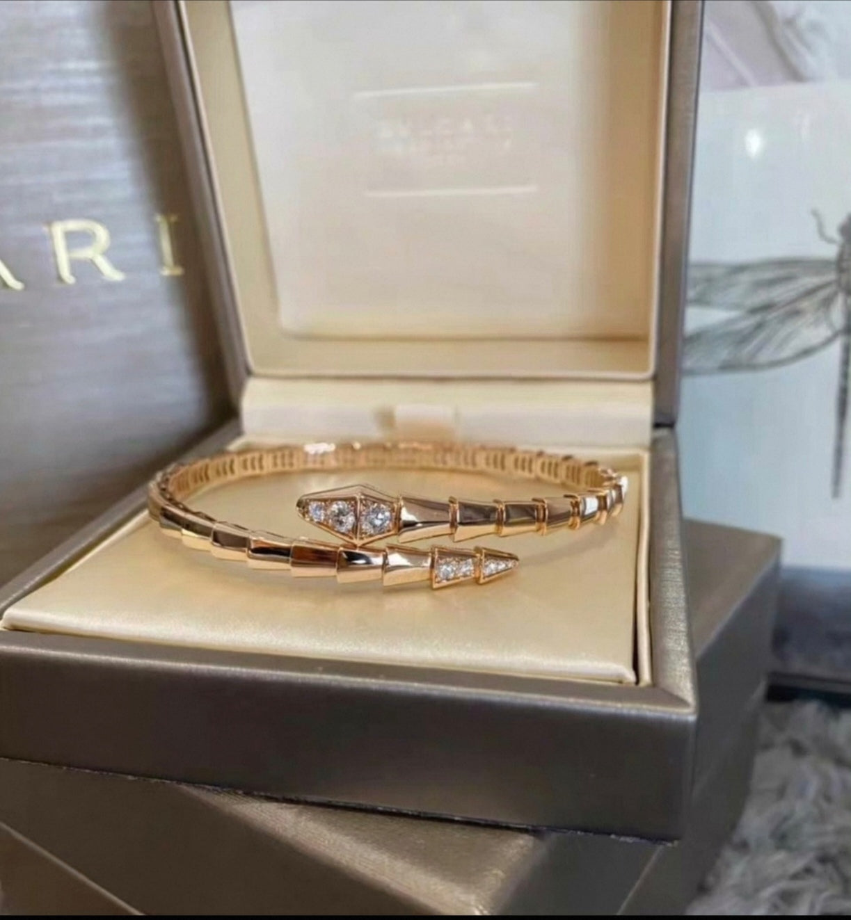 [ORA]SERPENTI BRACELET DIAMONDS
