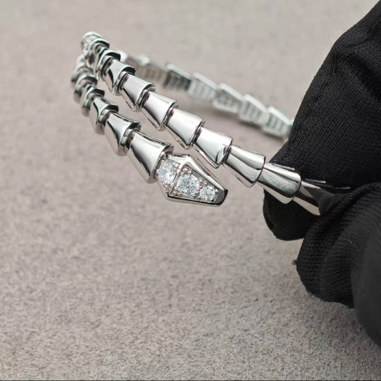 [ORA]SERPENTI BRACELET DIAMONDS