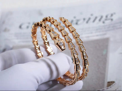 [ORA]SERPENTI BRACELET DIAMOND Triple Row