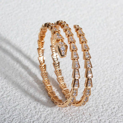 [ORA]SERPENTI BRACELET DIAMOND Triple Row