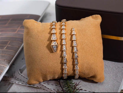 [ORA]SERPENTI BRACELET DIAMOND Triple Row