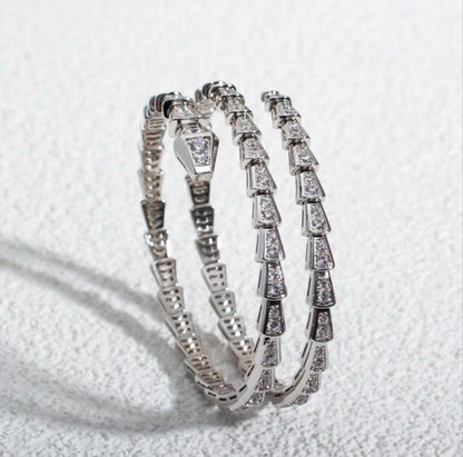 [ORA]SERPENTI BRACELET DIAMOND Triple Row