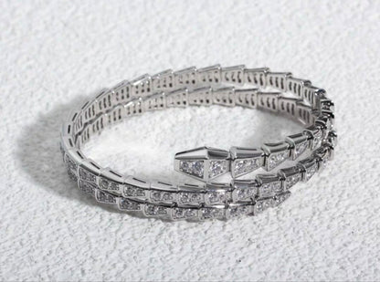 [ORA]SERPENTI BRACELET DIAMOND Triple Row