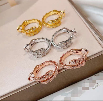 [ORA]SERPENTI EARRINGS DIAMOND