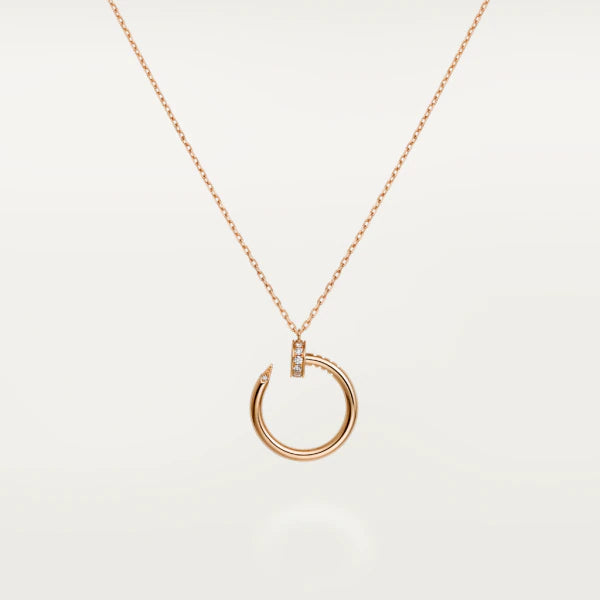 [ORA]JUSTE NECKLACE PINK GOLD